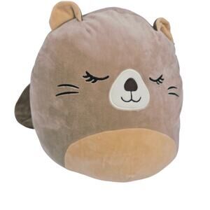 Squishmallow Maisha the Beaver 12" Soft Plush Stuffed Animal Brown